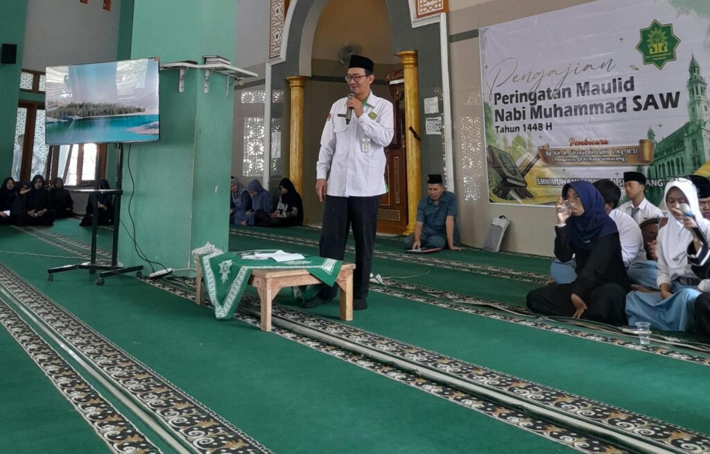 Peringatan Maulid Nabi di SMKMUTUSMART